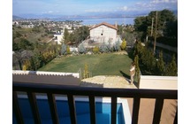 Maisonette of 200 sq.m. with swimming pool and sea view, Avlida