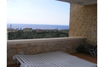 Stone maisonette 230 sq.m. with great sea view, Stoupa