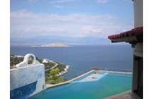 House with stunning sea views and a swimming pool, Amoni Corinth